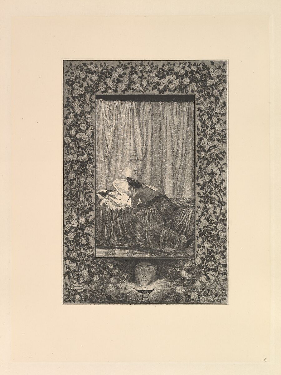 Max Klinger's Radierungen zu Apulejus' Märchen Amor und Psyche, Opus V a+b, Max Klinger (German, Leipzig 1857–1920 Großjena), Etching and aquatint