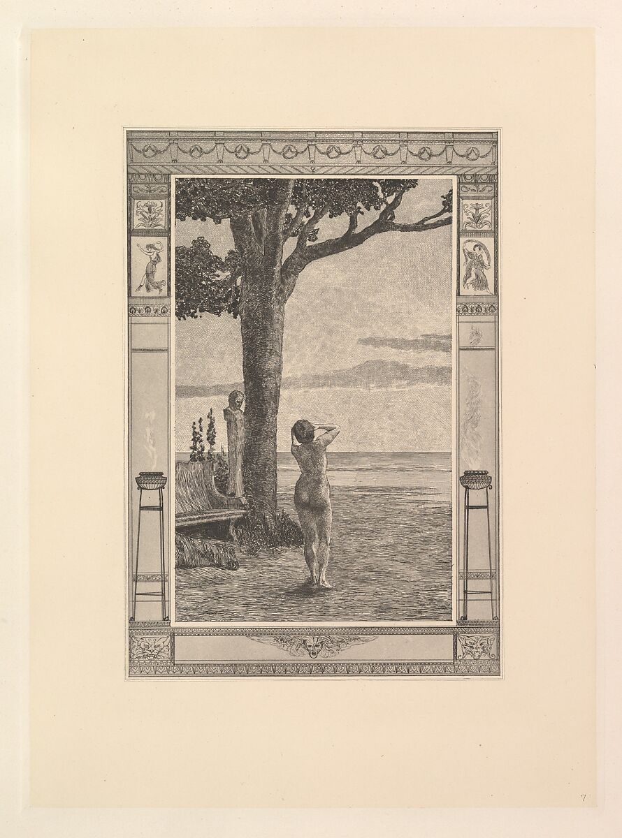 Max Klinger's Radierungen zu Apulejus' Märchen Amor und Psyche, Opus V a+b, Max Klinger (German, Leipzig 1857–1920 Großjena), Etching and aquatint