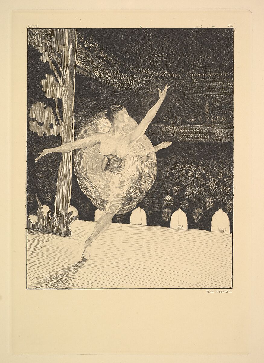 A Life, Max Klinger (German, Leipzig 1857–1920 Großjena), Series of fourteen etchings (fifteen in the edition) with original cardboard portfolio