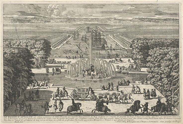 Le Bassin d'Apollon [The Fountain of Apollo, Versailles]
