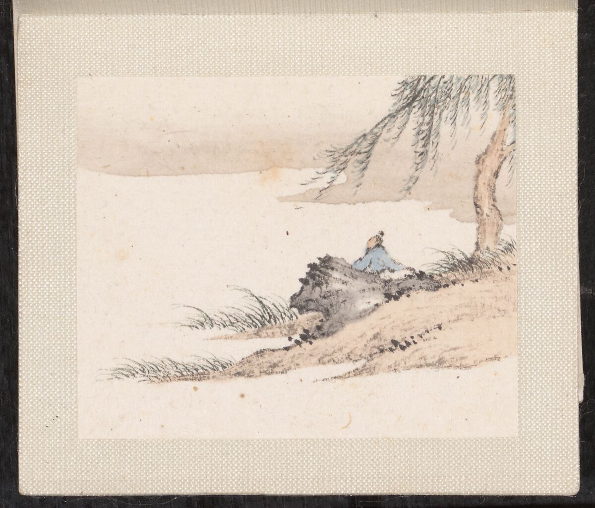 Miniature landscapes, Zhang Zongcang (Chinese, 1686–1756), Album of eight leaves; ink and color on paper, China