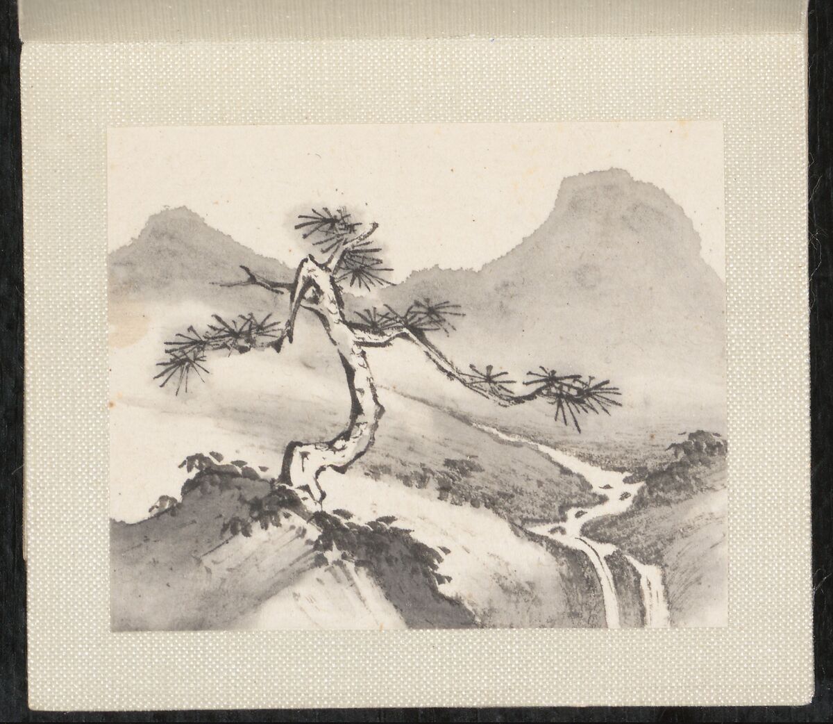 Miniature landscapes, Zhang Zongcang (Chinese, 1686–1756), Album of eight leaves; ink and color on paper, China
