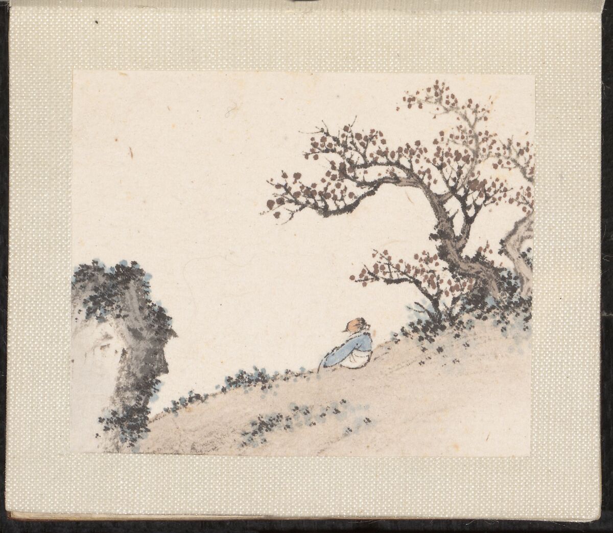 Miniature landscapes, Zhang Zongcang (Chinese, 1686–1756), Album of eight leaves; ink and color on paper, China