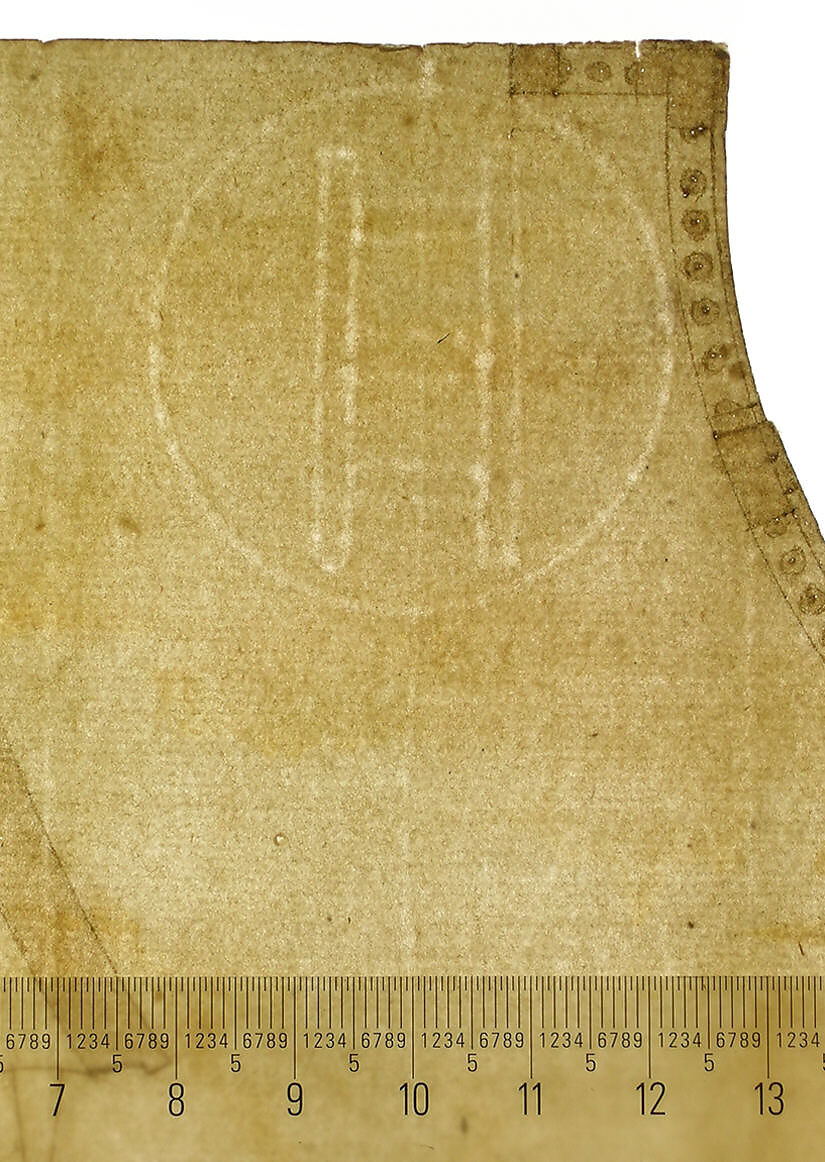 Villa Giulia, plan (composite), Drawn by Anonymous, French, 16th century, Pen and dark brown ink, brush and brown wash, over traces of black chalk, ruling and compass work, on a gathering of five sheets of paper.