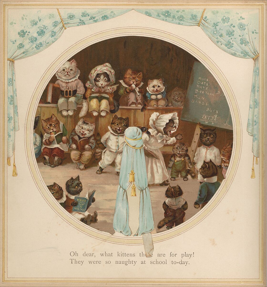 Revolving Pictures, A Novel Colour Book with Dioramic Effects, Clifton Bingham (British, 1859–1913), Illustrations: color lithographs