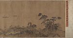 Fishermen Hermits in River Country, Unidentified artist (Chinese, 19th or 20th century), Handscroll; ink on silk, China