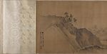 Fishermen Hermits in River Country, Unidentified artist (Chinese, 19th or 20th century), Handscroll; ink on silk, China