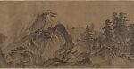 Fishermen Hermits in River Country, Unidentified artist (Chinese, 19th or 20th century), Handscroll; ink on silk, China