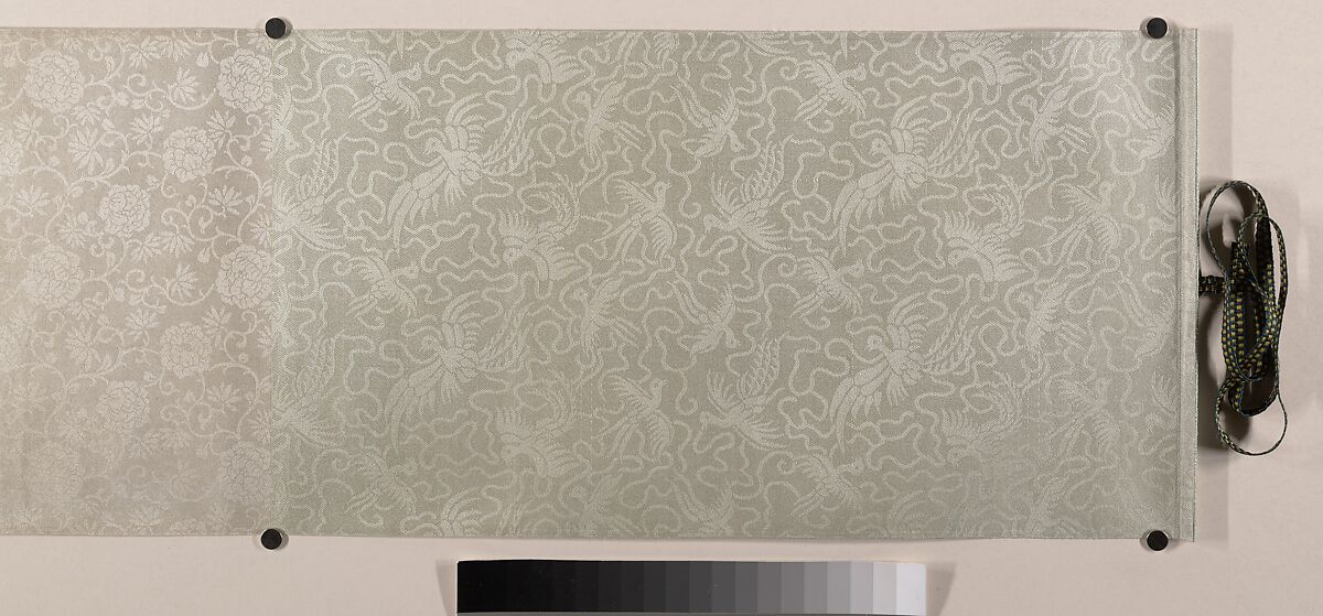 Beauty Sleeping on a Banana Leaf, Attributed to Tang Yin (Chinese, 1470–1524), Handscroll; ink on silk, China