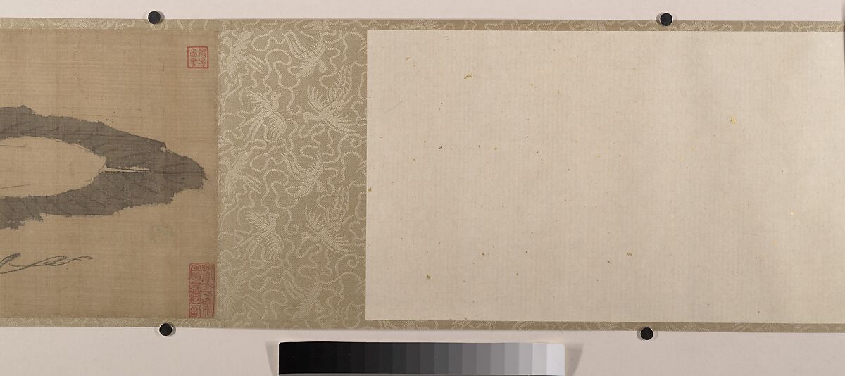 Beauty Sleeping on a Banana Leaf, Attributed to Tang Yin (Chinese, 1470–1524), Handscroll; ink on silk, China