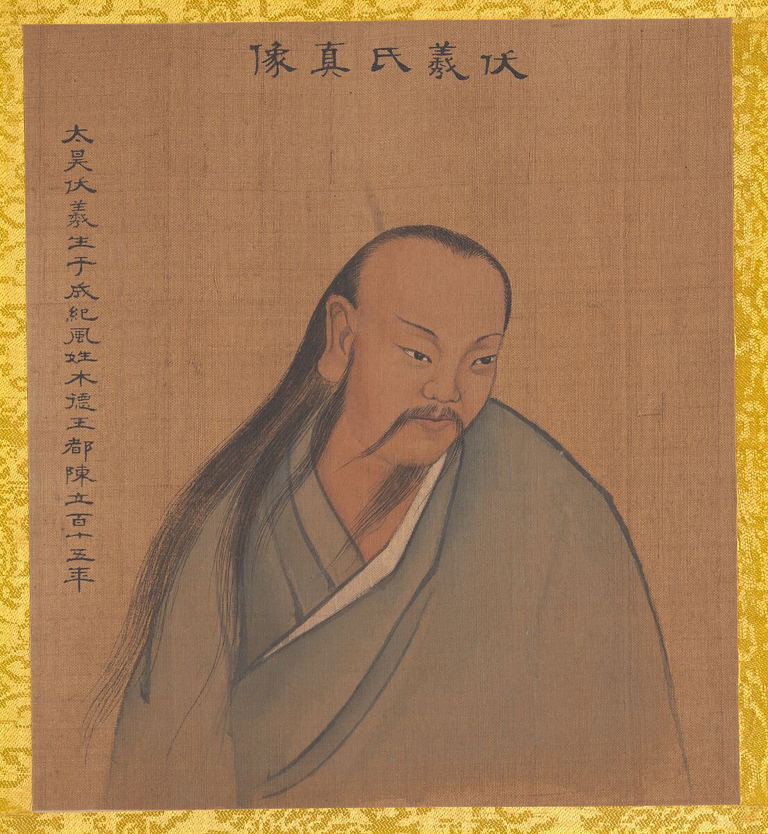 Portraits of Emperors of Successive Dynasties, Unidentified artist Chinese, early 20th century (?), Album of twenty-four leaves; ink and color on silk, China 