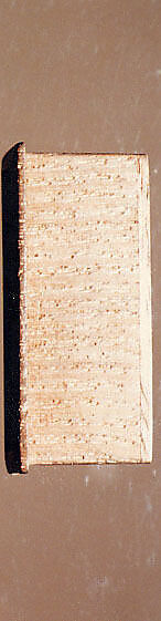 Case (Inrō) with a Fox from the Kyōgen Play "The Fox Hunter" (Tsurigitsune) (obverse); Haystacks and Stream from the Kyōgen Play "Hakuzosu" (reverse), Shibata Zeshin (Japanese, 1807–1891), Gold and colored lacquer on wood
Signed: Zeshin
Ojime: carved wooden dragon (signed: Ichiryūsai Furuta)
Netsuke: ceramic figure of Kaduzōsu (signed: Eiraku), Japan