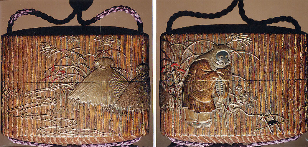 Case (Inrō) with a Fox from the Kyōgen Play 