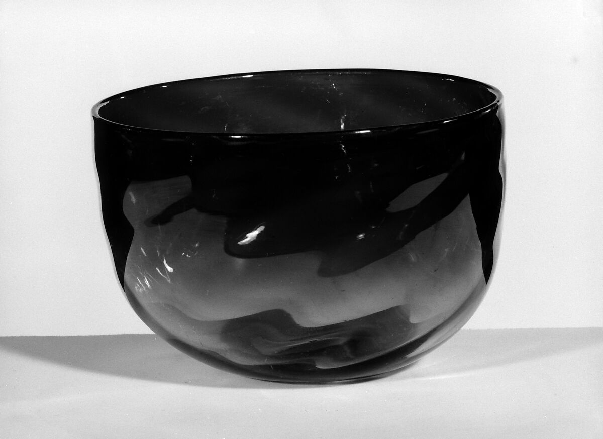 Finger Bowl, Probably New England Glass Company (American, East Cambridge, Massachusetts, 1818–1888), Blown glass, American 