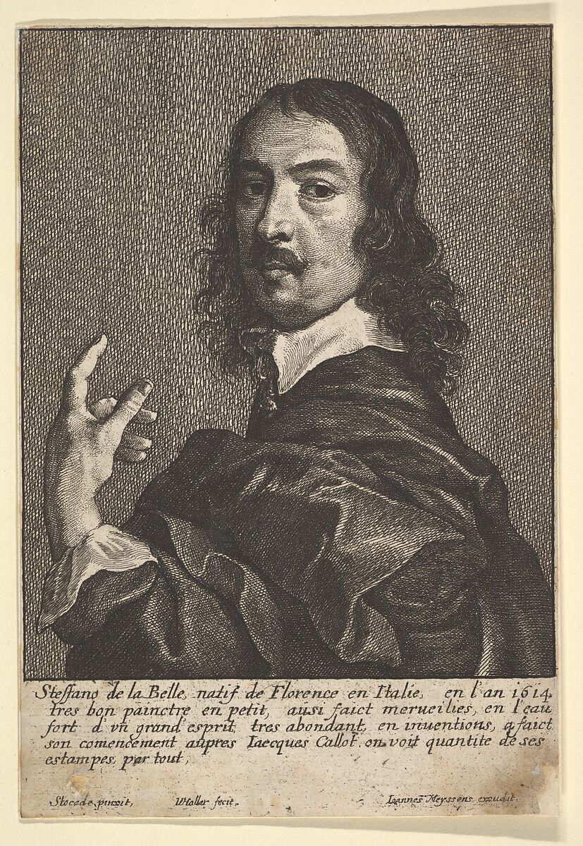 Stefano della Bella, Wenceslaus Hollar (Bohemian, Prague 1607–1677 London), Etching; second state of five (NH) 