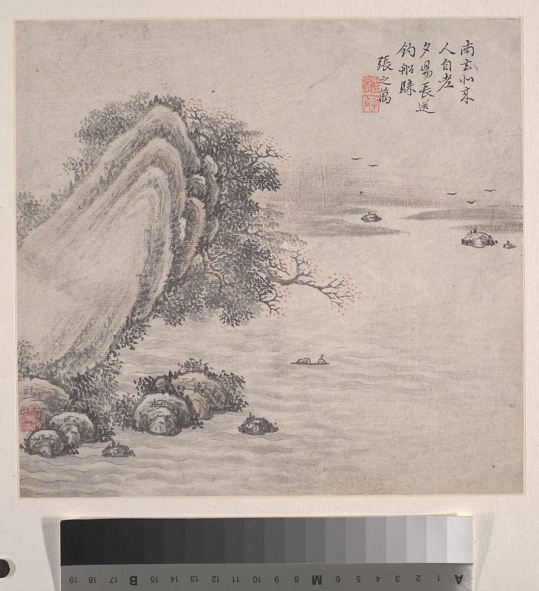 Landscapes, Zhang Zhiwan (Chinese, 1811–1897), Album of twelve leaves; ink and color on paper, China