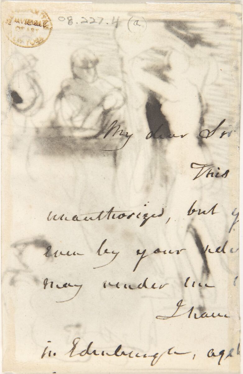 Studies for "The Bride at Her Toilet on the Day of Her Wedding", Sir David Wilkie (British, Cults, Scotland 1785–1841 off Gibraltar), Pen and brown ink, brush and wash