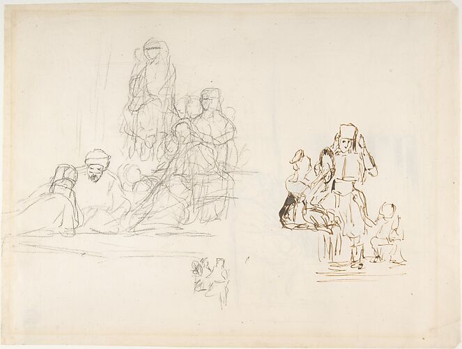 Studies of two groups of Turkish figures