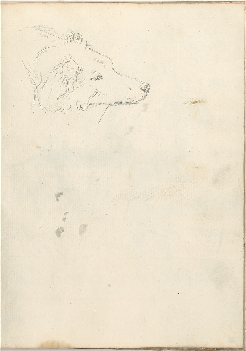 Smaller Italian sketchbook (containing 43 drawings on 44 leaves), Joseph Wright (Wright of Derby) (British, Derby 1734–1797 Derby), Graphite, pen and ink, brush and gray and yellow wash or watercolor