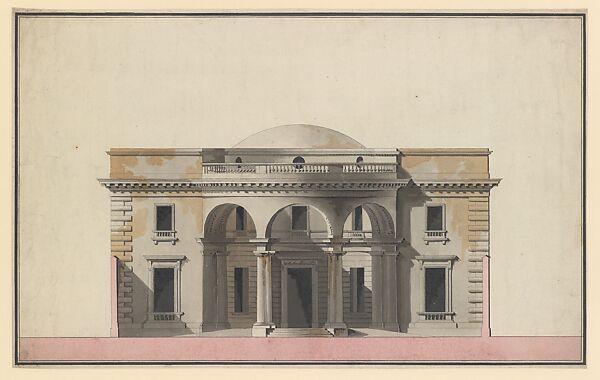 Design for the Façade of a House