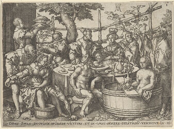 The Rich Man at His Table, from 