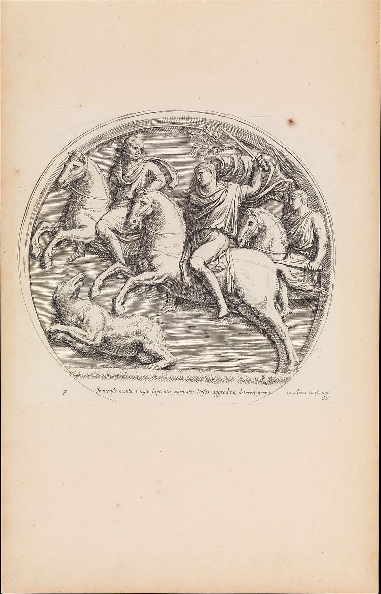 Icones et segmenta illvstriuvm e marmore tabvlarvm qvae Romae adhvc extant a Francisco Perrier, delineata incisa et ad antiqvam formam lapideis exemplaribvs passim collapsis restitvta, François Perrier (French, Saint-Jean-du-Losne/Mâcon 1584–1650 Paris)