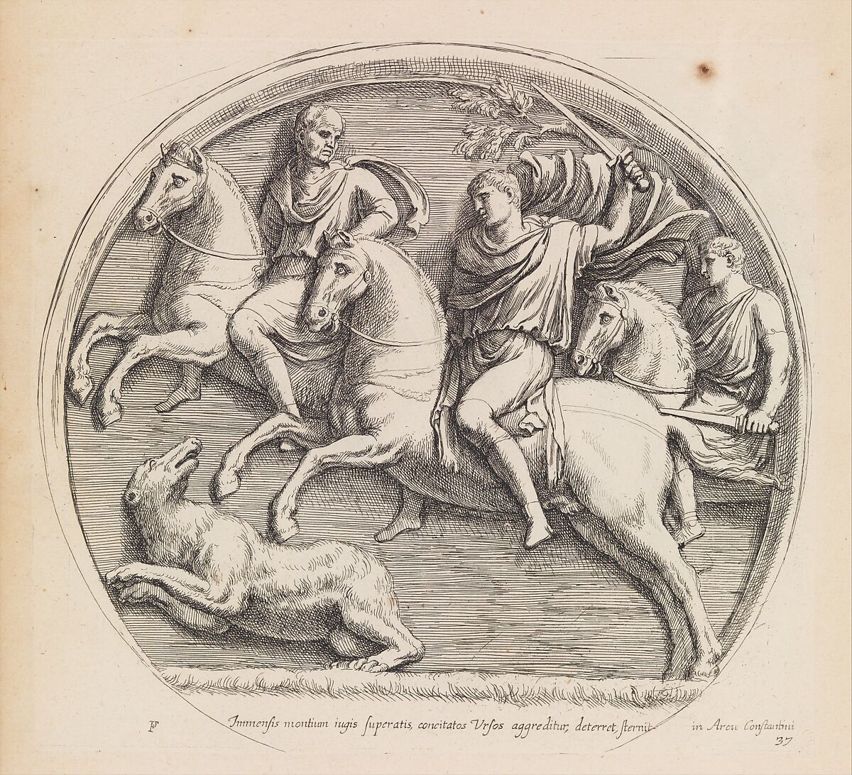 Icones et segmenta illvstriuvm e marmore tabvlarvm qvae Romae adhvc extant a Francisco Perrier, delineata incisa et ad antiqvam formam lapideis exemplaribvs passim collapsis restitvta, François Perrier (French, Saint-Jean-du-Losne/Mâcon 1584–1650 Paris)