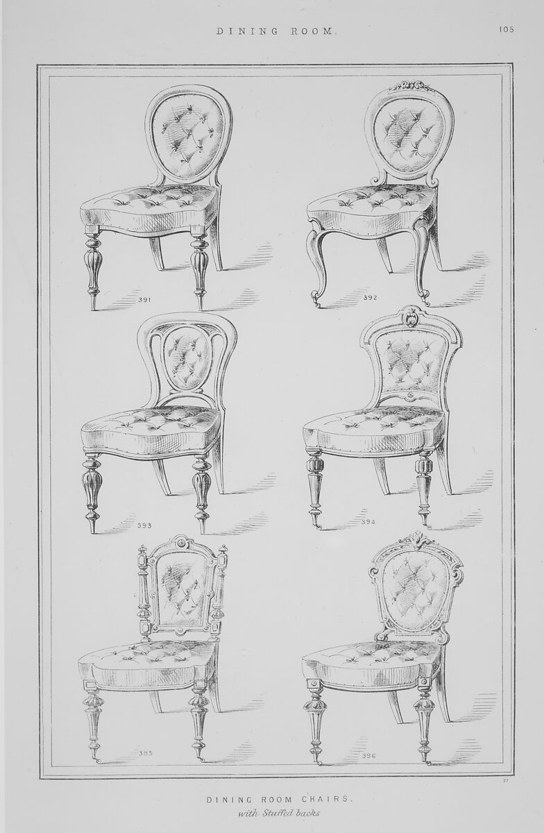 Modern Furniture. Original and Select, James Lovegrove Holt (British, active early 19th century), Lithograph