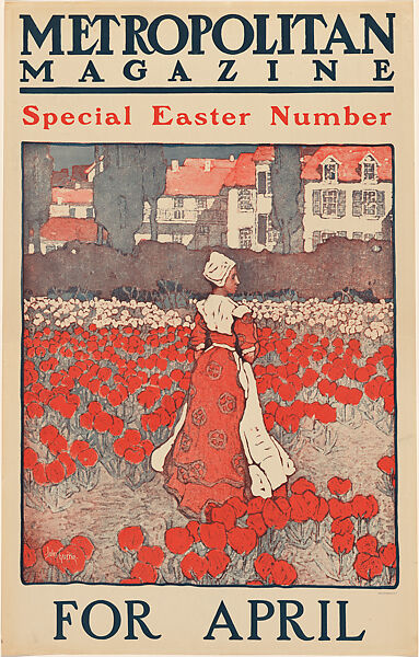 Metropolitan Magazine, Special Easter Number, April, Jules Guerin (American, St. Louis, Missouri 1866–1946 Neptune City, New Jersey), Lithograph 