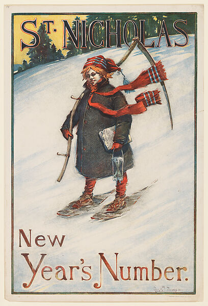 St. Nicholas New Year's Number, Williams (American, active ca. 1900), Lithograph 