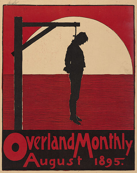 Overland Monthly, August, Lafayette Maynard Dixon (American, 1875–1946), Lithograph 