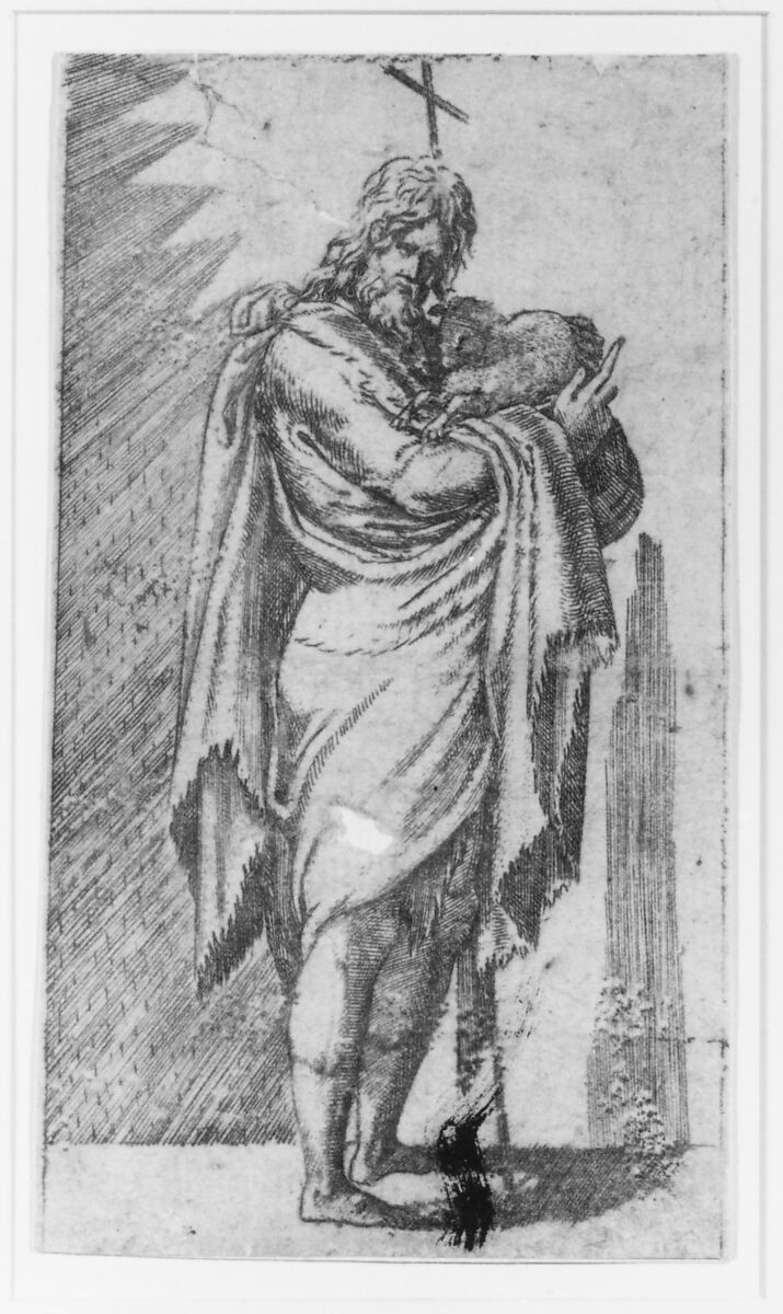 St. John the Baptist, Battista Angolo del Moro (Italian, Verona ca. 1515–ca. 1573 Murano) 