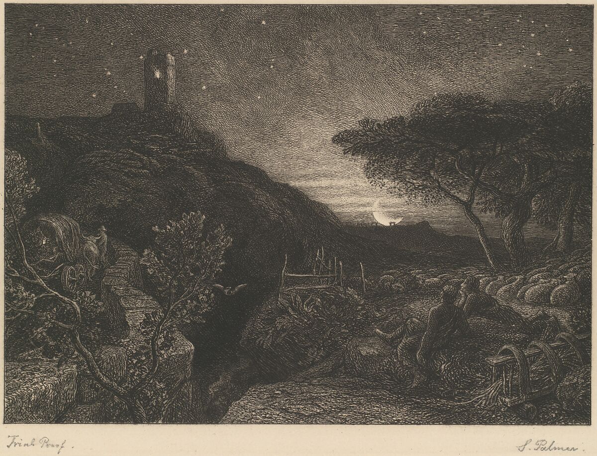 Samuel Palmer | The Lonely Tower | The Metropolitan Museum of Art