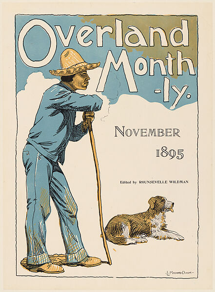 Overland Monthly, November, Lafayette Maynard Dixon (American, 1875–1946), Lithograph 