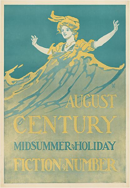 The Century, Midsummer Holiday Fiction Number, August, Joseph Christian Leyendecker (American (born Germany), Montabaur 1874–1951 New Rochelle, New York), Lithograph 