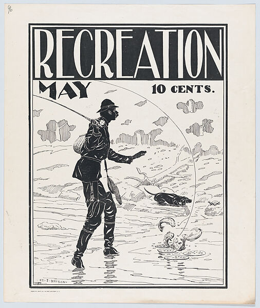 Recreation, May, Henry Sumner Watson (American, Bordentown, New Jersey 1868–1933), Lithograph 