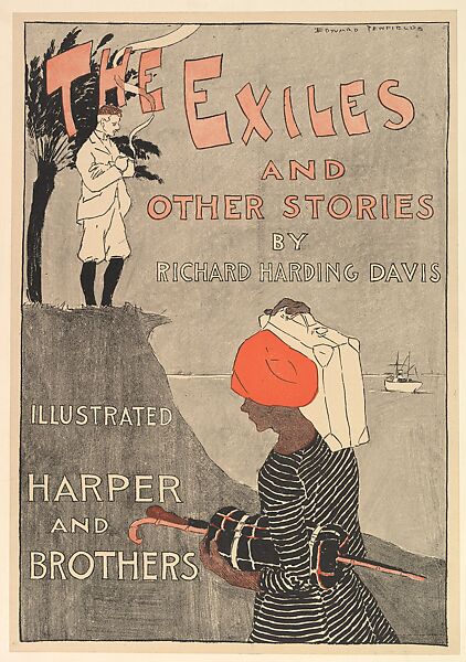 The Exiles and Other Stories, Edward Penfield (American, Brooklyn, New York 1866–1925 Beacon, New York), Lithograph 
