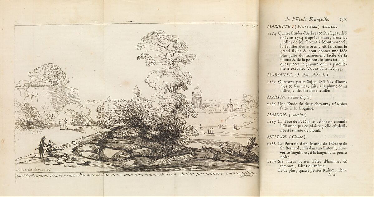Catalogue Raisonné des differens objets dans...le Cabinet de feu Mr. Mariette, Designed by Pierre François Basan (French, Paris 1723–1797 Paris (?)), Printed book with etched plates