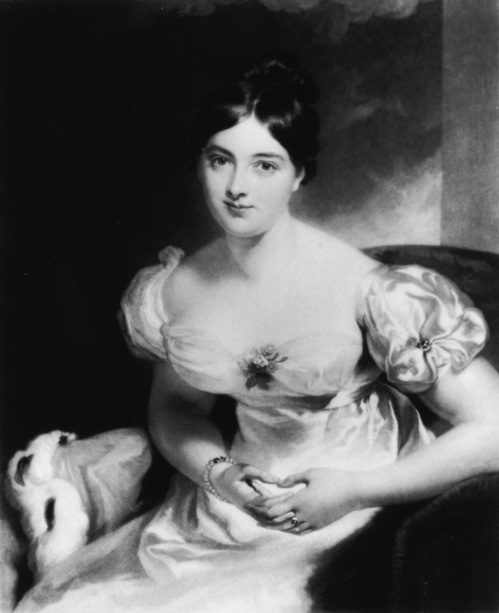 Portrait of Marguerite, Countess of Blessington, Samuel William Reynolds, the elder (British, London 1773–1835 London), Mezzotint 
