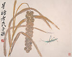 Insects and Plants, Qi Baishi (Chinese, 1864–1957), Album of twelve leaves; ink on paper, China