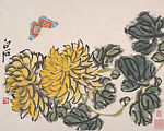 Insects and Plants, Qi Baishi (Chinese, 1864–1957), Album of twelve leaves; ink on paper, China