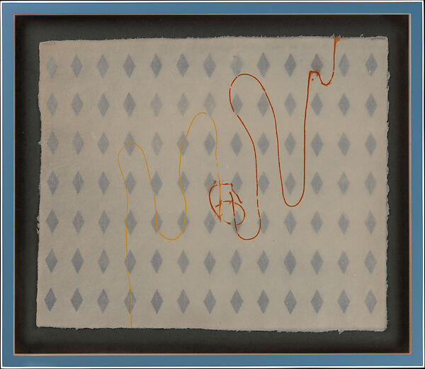 Dawn, Noon, Dusk: Paper (1), Paper (2), Paper (3), Richard Tuttle (American, born Rahway, New Jersey, 1941), Colored pigment on watermarked abaca/linen paper mounted on pigmented cotton in artist-designed, hand painted frames