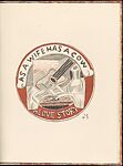 A Book Concluding With As A Wife Has A Cow, Gertrude Stein (American, Allegheny, Pennsylvania 1874–1946 Neuilly-Sur-Seine), Lithographs