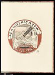 A Book Concluding With As A Wife Has A Cow, Gertrude Stein (American, Allegheny, Pennsylvania 1874–1946 Neuilly-Sur-Seine), Lithographs
