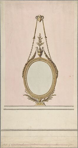 Design for an Oval Mirror