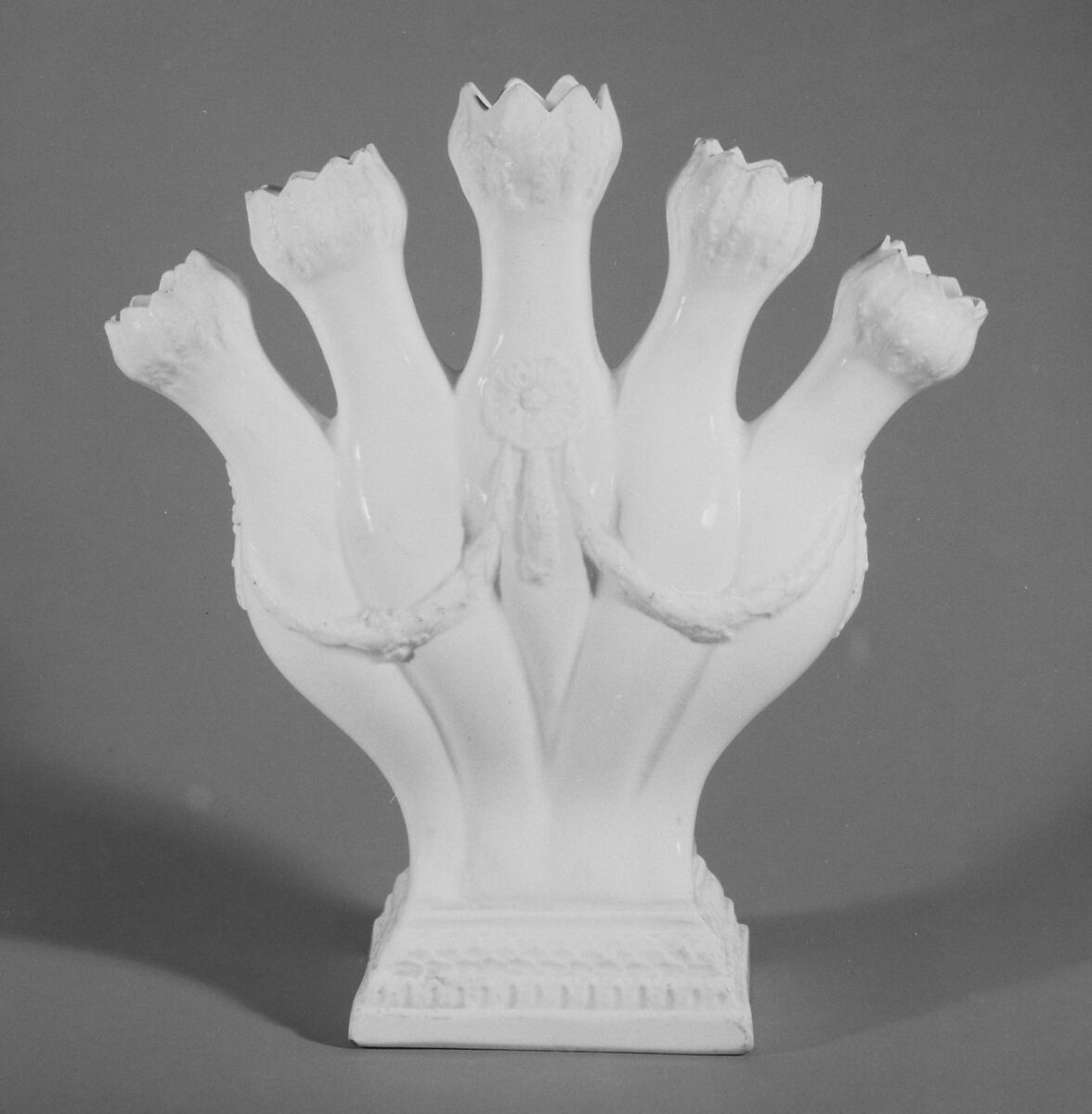 Finger Vase, Earthenware, British 