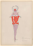 Woman's theatrical costume for a production of 