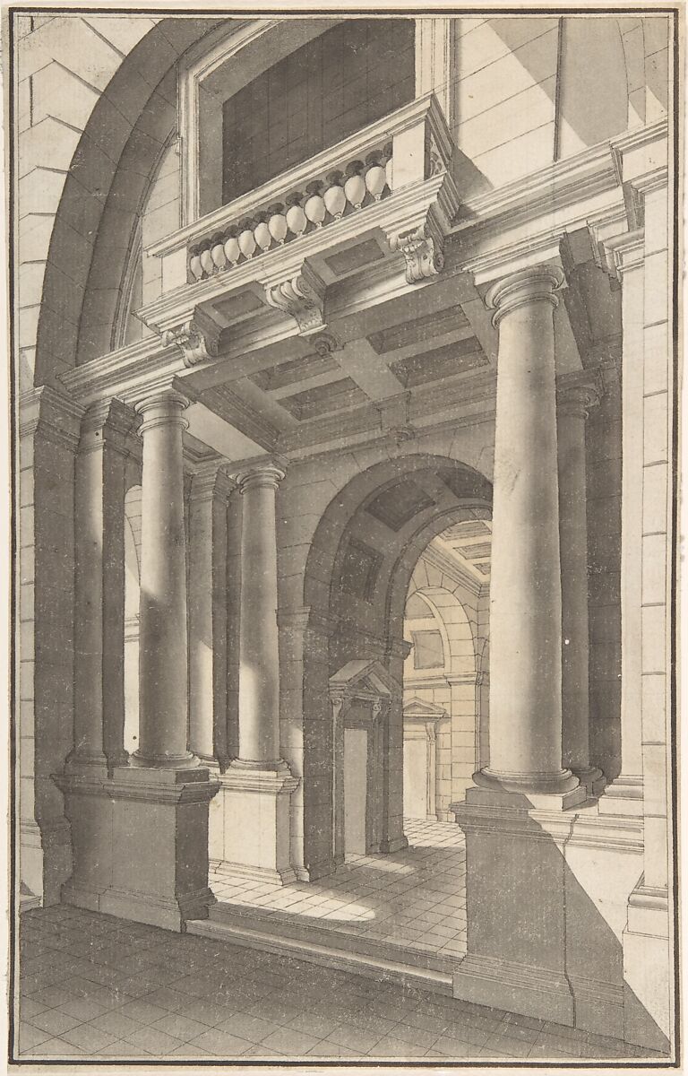 Anonymous, British, 18th century Architectural
