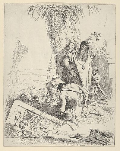 Shepherd with Two Magicians, from the Scherzi