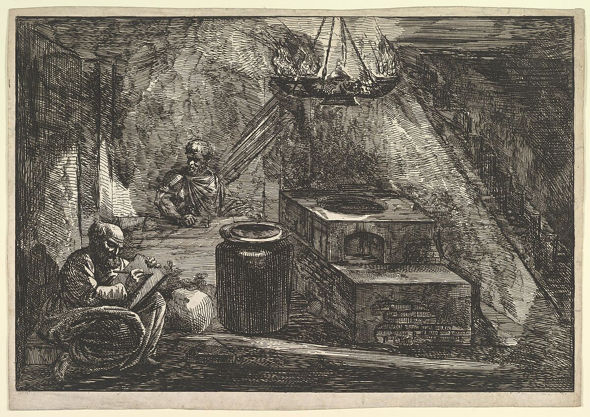 Plate 45, Volume II of "Antiquités de la Grande-Grèce", Francesco Piranesi (Italian, Rome 1758–1810 Paris), Etching 